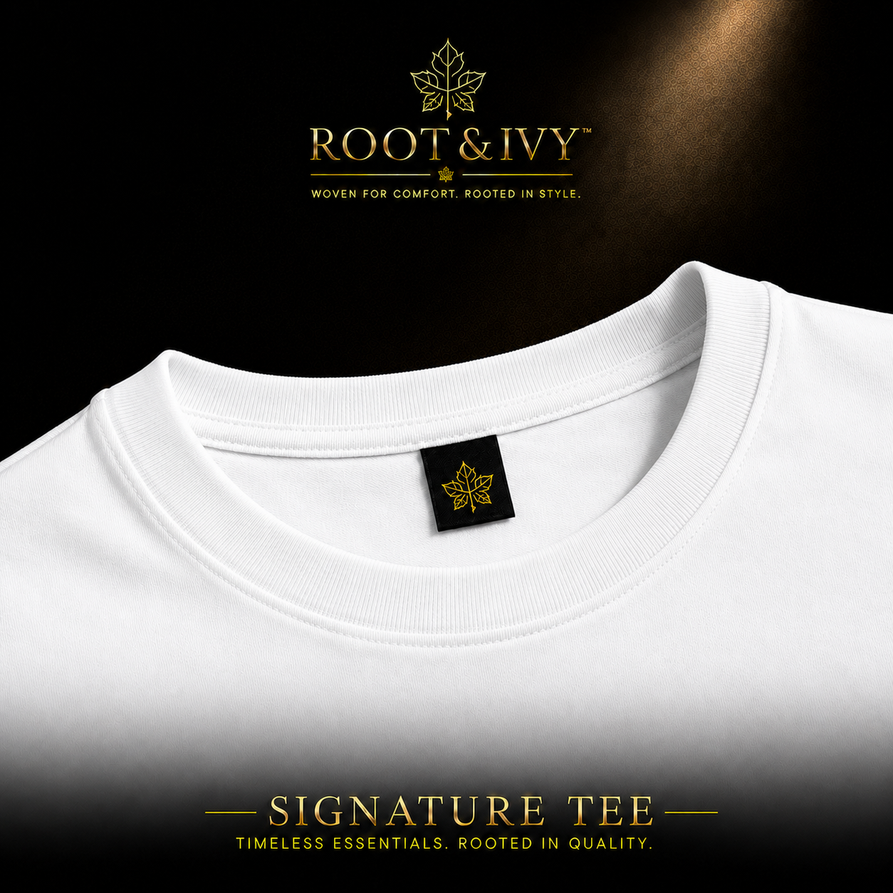 Signature Tee White