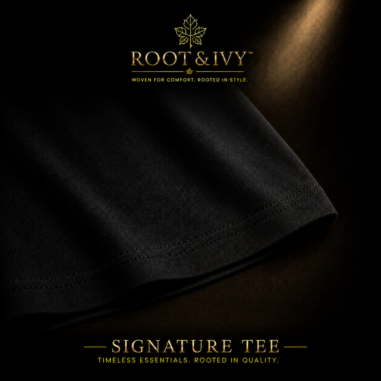 Signature Tee Black