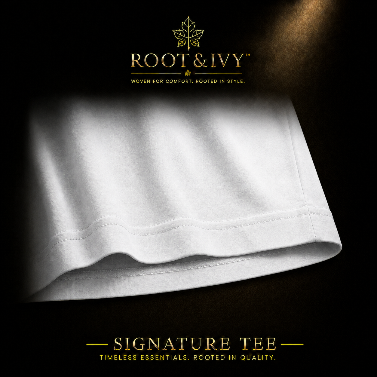 Signature Tee White