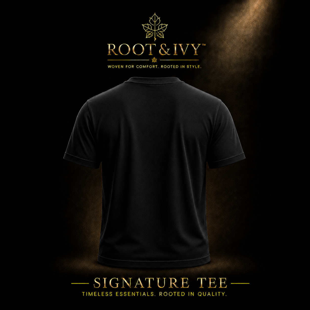 Signature Tee Black