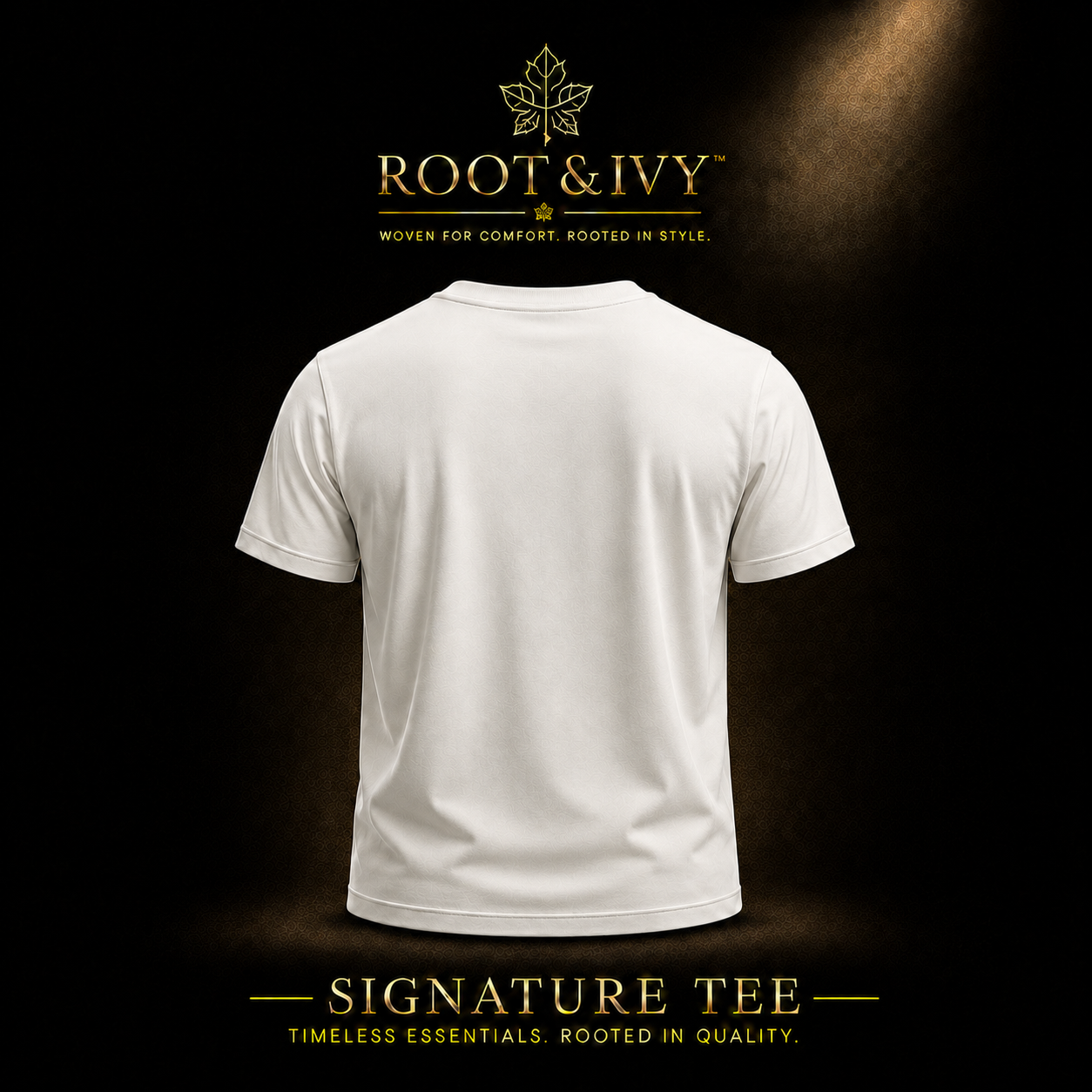 Signature Tee White